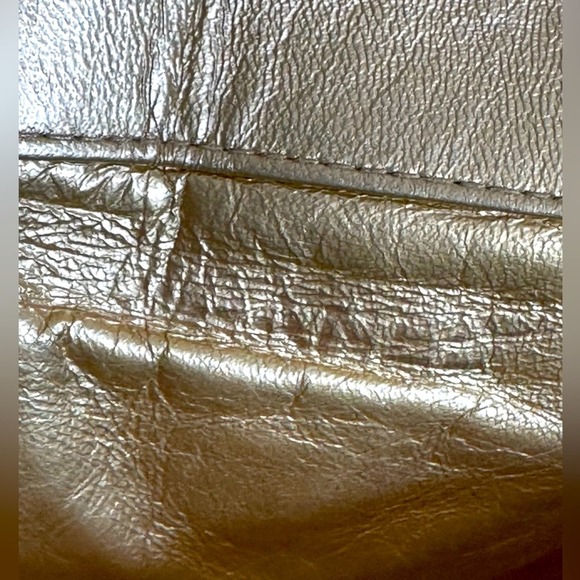 Chanel Rare 1991-1994 Vintage 90’s Duma Mini Backpack Metallic Gold main image 12
